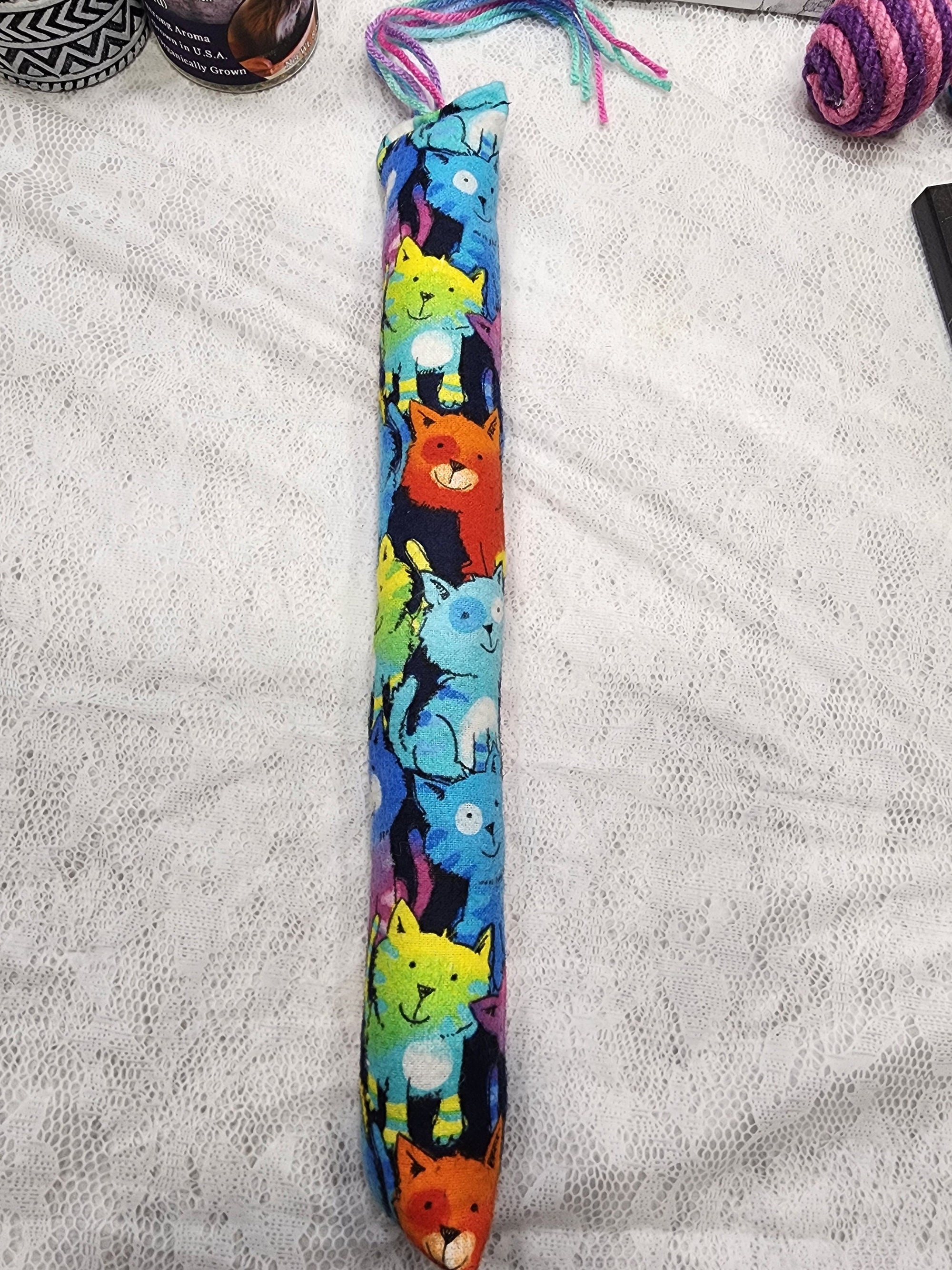Rainbow Cats w/ Organic Cat-nip Kicker Toy 14" / Combo Pack