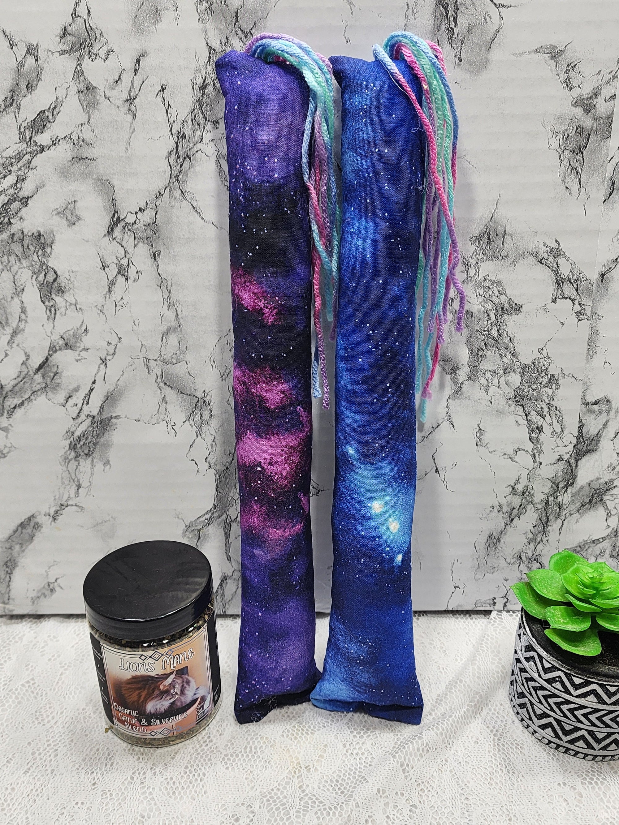 Space Themed Organic Cat-nip Kicker Single/Combo